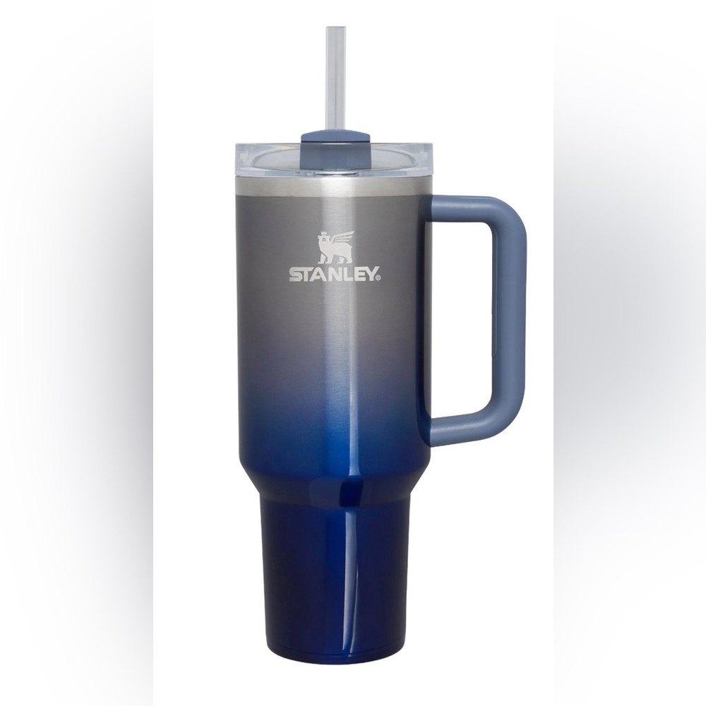 Navy/silver 40 oz Stanley.